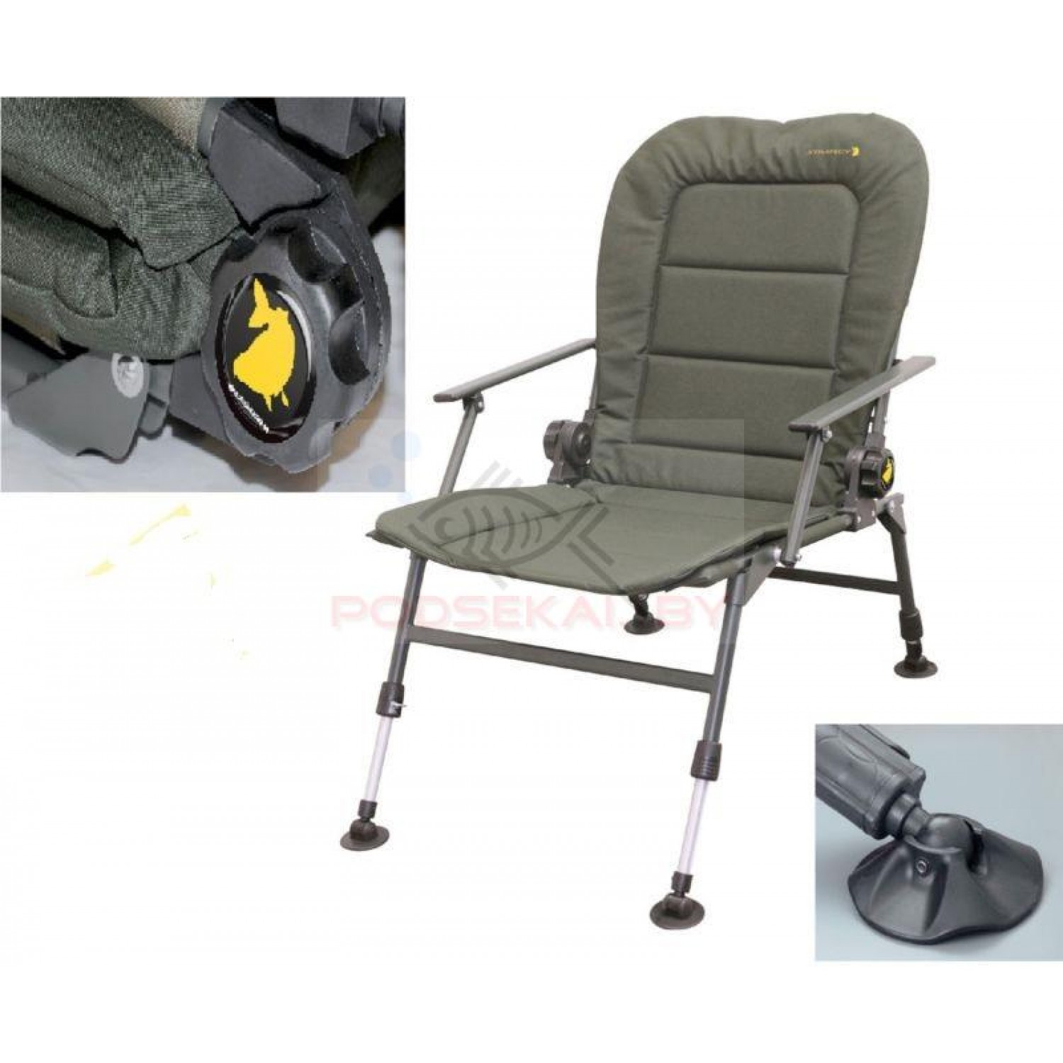 Покупка Кресло SPRO Strategy Recl Dewdrop Wide Seat+Armrest в Минске Беларуси